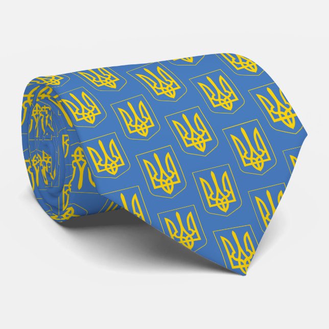 Ukraine Symbol Tie (Rolled)
