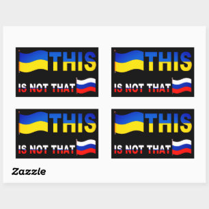 Ukraine This Is Not That Rectangular Sticker