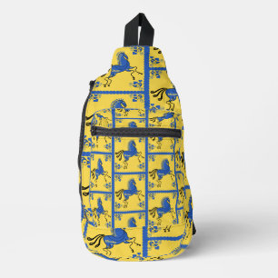 Ukraine Traditional Slavic Folk Art   Sling Bag