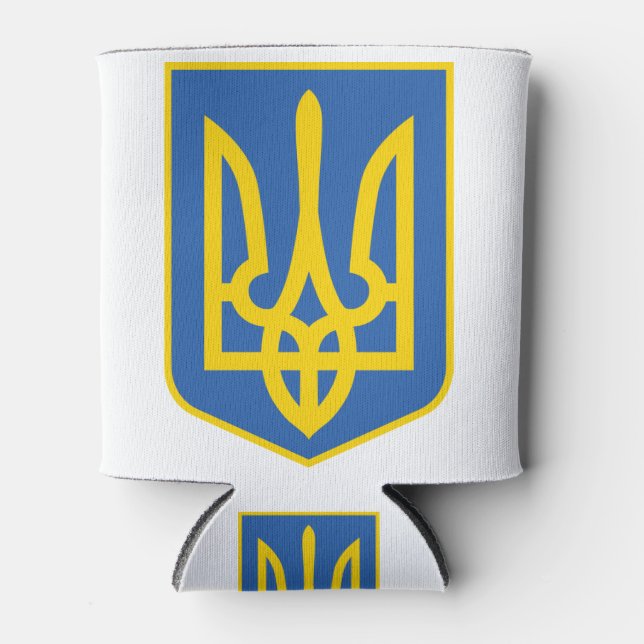 UKRAINE-TRIDENT CAN COOLER (Front)