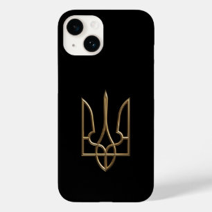 Ukraine Trident Gerfalcon Crest golden Case-Mate iPhone 14 Case