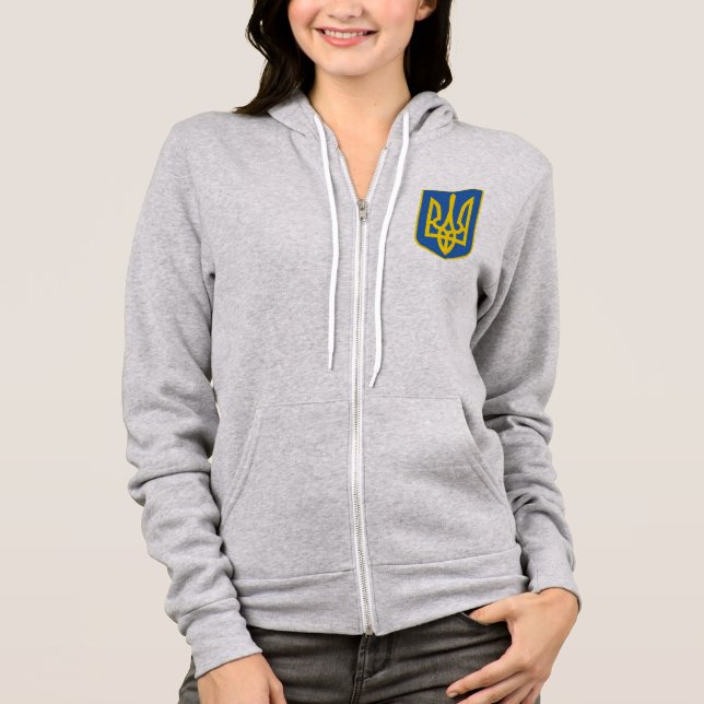 UKRAINE-TRIDENT HOODIE (Front)