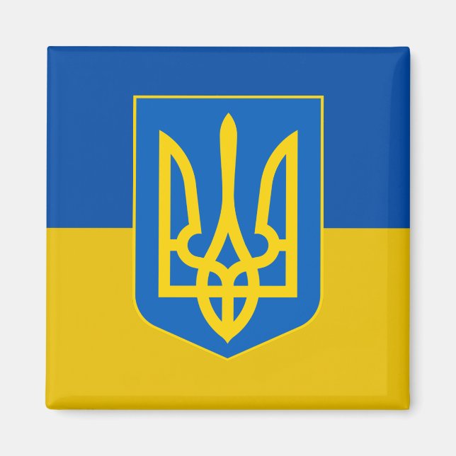 Ukraine Trident Magnet (Front)