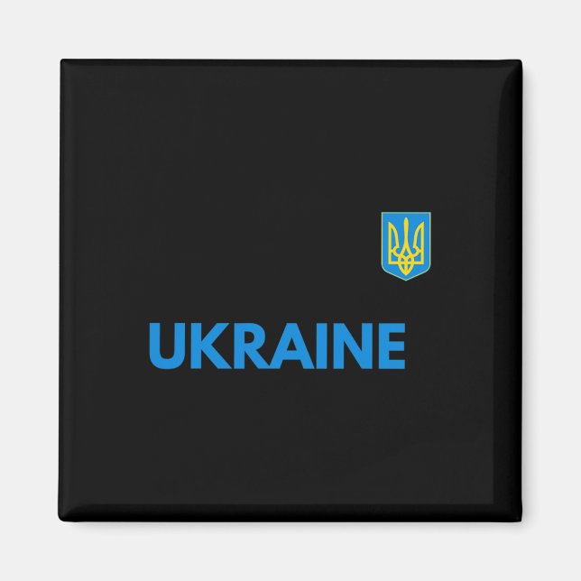 Ukraine Trident Statement  Magnet (Front)