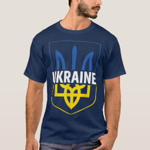 Ukraine Trident T Pride Coat of Arms Ukrainian Try T-Shirt