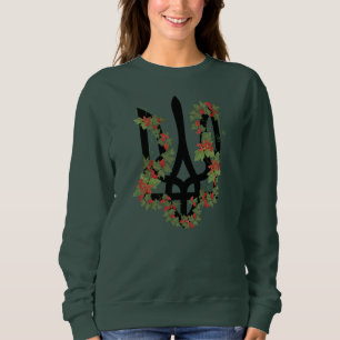 UKRAINE. Trident. Ukrainian Coat of Arms. Sweatshirt