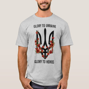 UKRAINE. Trident. Ukrainian Coat of Arms.  T-Shirt