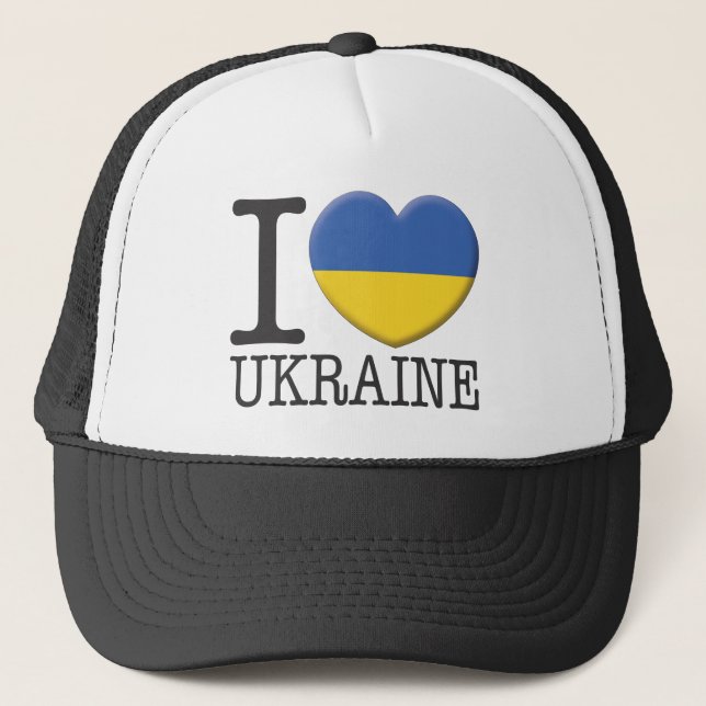 Ukraine Trucker Hat (Front)