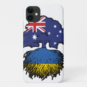 Ukraine Ukrainian Australian Australia Tree Roots Case-Mate iPhone Case