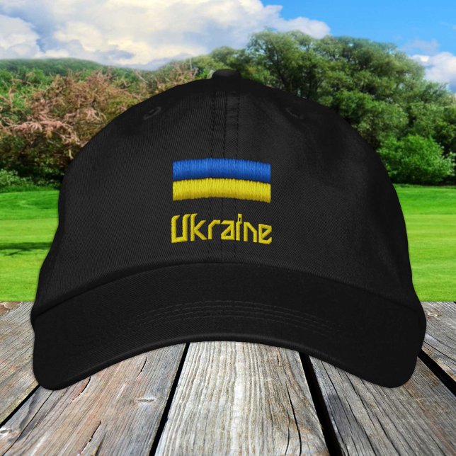 Ukraine & Ukrainian Flag fashion / Kyiv Patriots Embroidered Hat (Creator Uploaded)