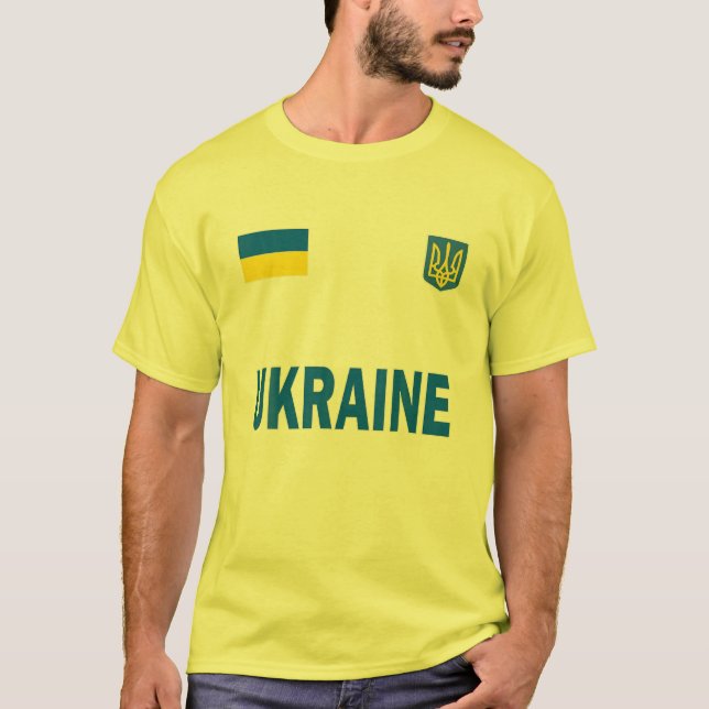 Ukraine Ukrainian Flag Men Women Kids Ukraine T-Shirt (Front)