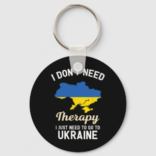 Ukraine Ukrainian Flag Ukrainians Gift 1 Key Ring