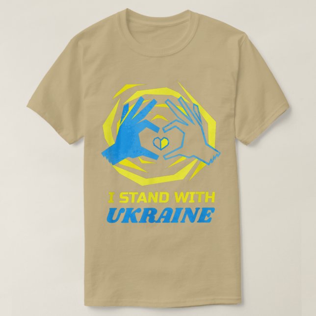 Ukraine  Ukrainian Flag Volodymyr Zelenskyy Ukrain T-Shirt (Design Front)