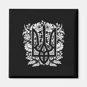 Ukraine Ukrainian Kiew Trysub Flag 13 Magnet
