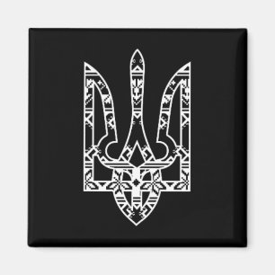 Ukraine Ukrainian Kiew Trysub Flag 19 Magnet