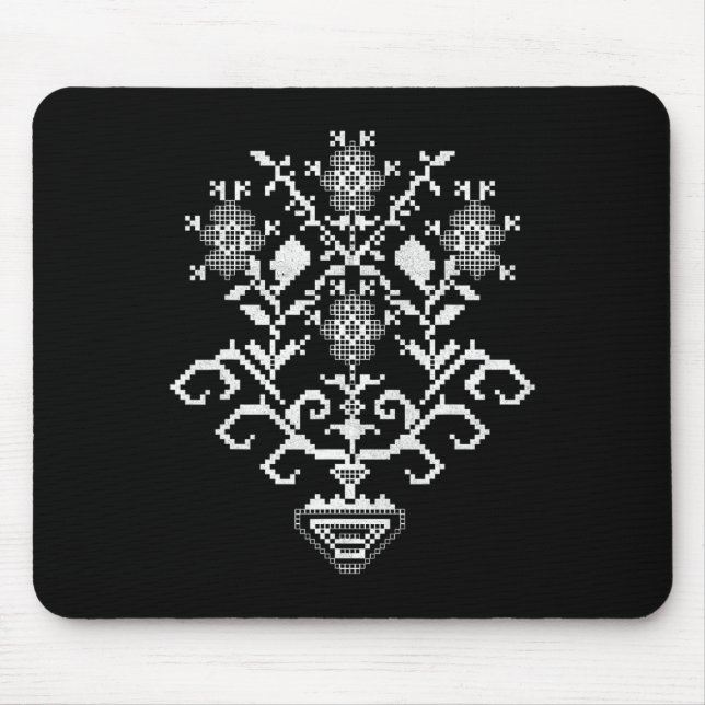 Ukraine Ukrainian Kiew Trysub Flag 6  Mouse Pad (Front)