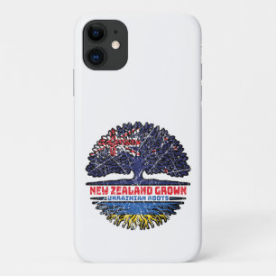 Ukraine Ukrainian New Zealander New Zealand Tree Case-Mate iPhone Case