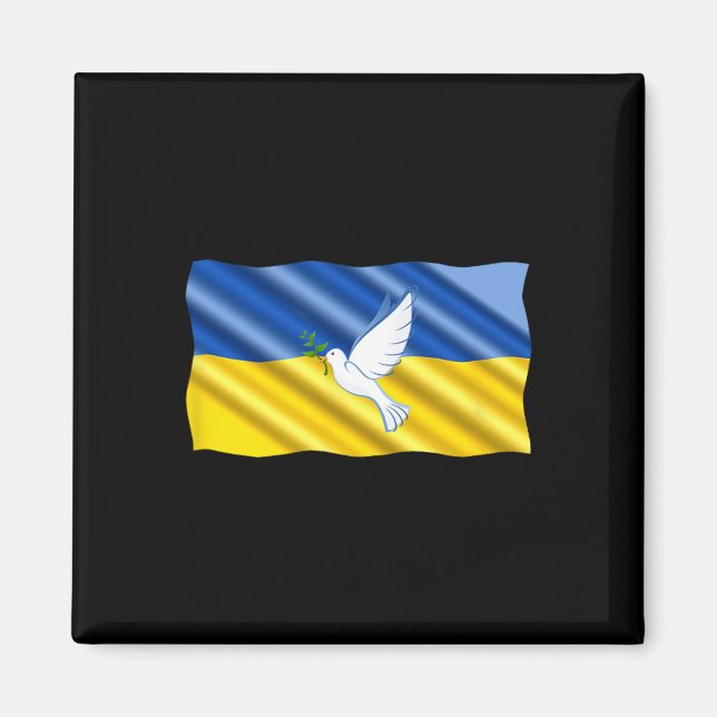 Ukraine Ukrainian Pray For Ukraine  Magnet (Front)
