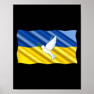 Ukraine Ukrainian Pray For Ukraine Poster