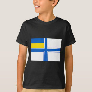 Ukraine Ukrainian Ukraine Flag Navel Navy Flag No T-Shirt