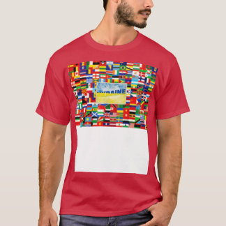 Ukraine vintage style retro souvenir 1 T-Shirt