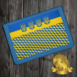 Ukraine Wallets, Ukrainian flag fashion /sports Trifold Wallet<br><div class="desc">Wallet: Ukraine & Ukrainian Flag fashion design - love my country,  patriots,  sports fans / Україна</div>