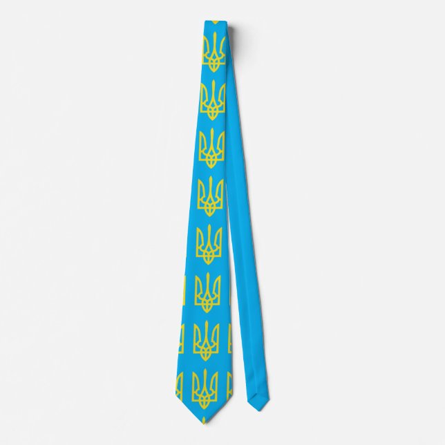 Ukraine War Trident  Tie (Front)