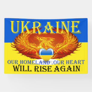 UKRAINE WILL RISE  BANNER