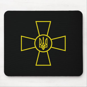 Ukrainian Air Force Emblem Ukraine Armed Forces Ua Mouse Pad