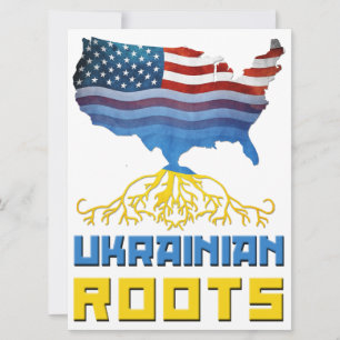 Ukrainian American Roots Party Invitations