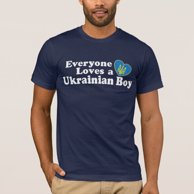 Ukrainian Boy T-Shirt (Front)