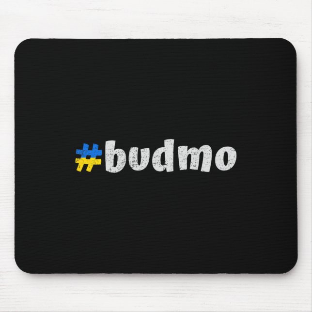 Ukrainian Budmo Funny Ukraine Traditional Greeting Mouse Pad (Front)