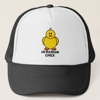 Ukrainian Chick Trucker Hat