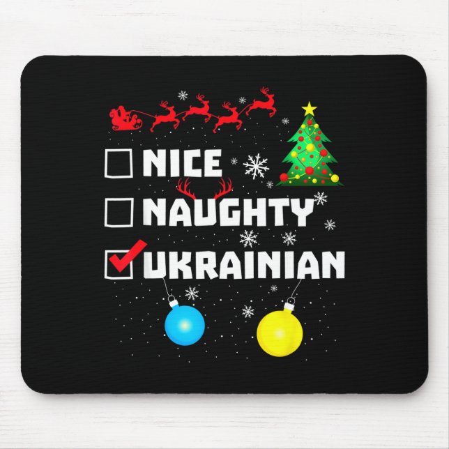 Ukrainian Christmas  Mouse Pad (Front)