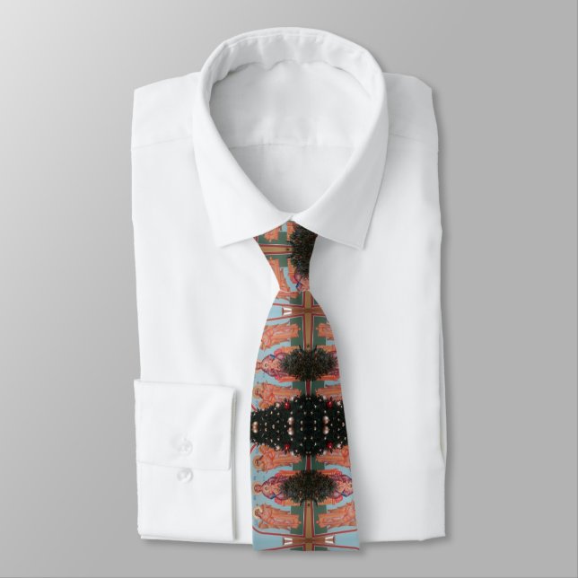 Ukrainian Christmas Tie (Tied)