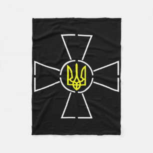 Ukrainian Coat Of Arms Shirt President Zelensky Uk Fleece Blanket
