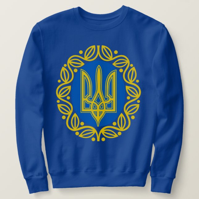 Ukrainian Coat of Arms  Sweatshirt (Design Front)
