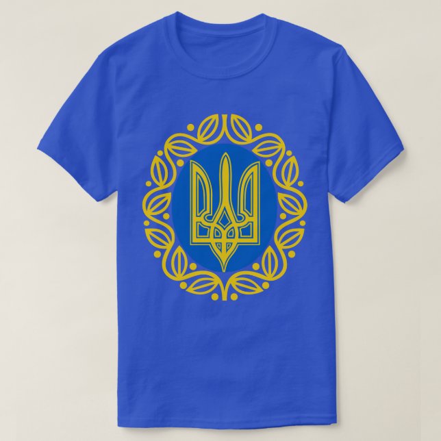 Ukrainian Coat of Arms T-Shirt (Design Front)