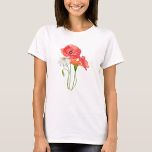 Ukrainian colorful wild flowers. Ukraine T-Shirt