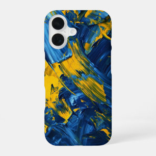 Ukrainian Colours Abstract _ iphone case 