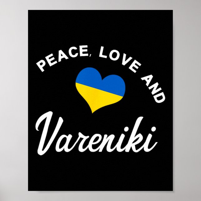 Ukrainian Dumpling Ukraine Vareniki  Poster (Front)
