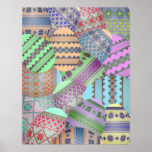 Ukrainian Easter Eggs (Pysanky) Poster