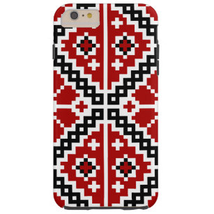 Ukrainian embroidery tough iPhone 6 plus case