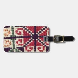 Ukrainian Embroidery Luggage Tag