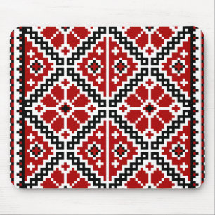 Ukrainian embroidery mouse pad