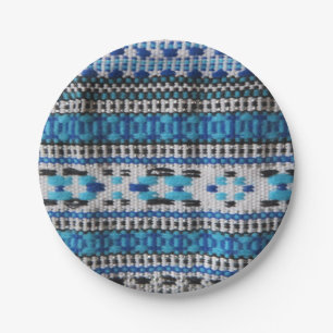 Ukrainian Embroidery Paper Plate