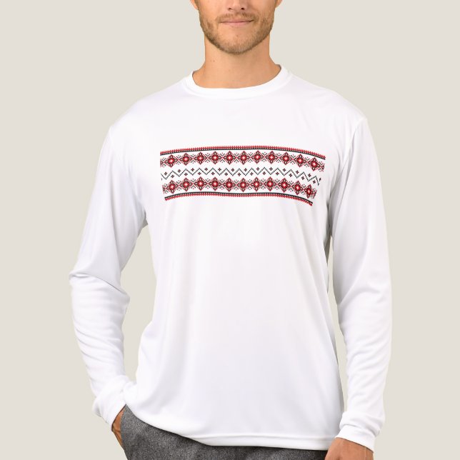 Ukrainian Embroidery Vyshyvanka Shirt (Front)