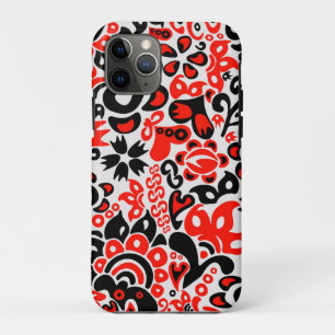 Ukrainian ethnic folk art floral pattern absrtact  Case-Mate iPhone case