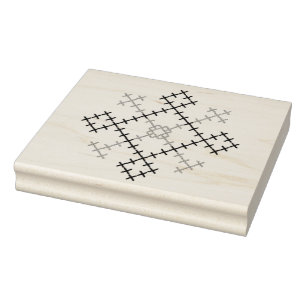 Ukrainian ethnic folk ornament  rubber stamp