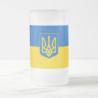 Ukrainian flag-Coat of arms